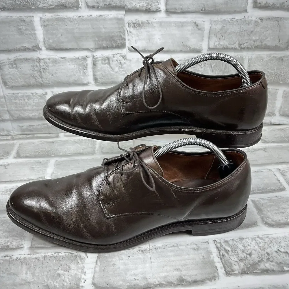 Allen Edmonds Kenilworth Men’s Brown Leather Oxford Dress Shoes Size 10.5 D 8065